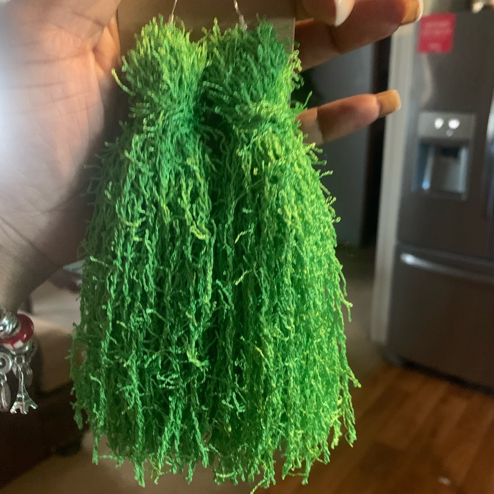 Colorful Yarn Tassels
